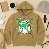 Ice Cream Drip Baseball Stuff Stuff Baseball Hoodie thumb 3