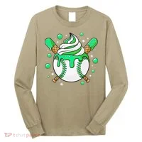 Ice Cream Drip Baseball Stuff Stuff Baseball Long Sleeve Shirt thumb 0