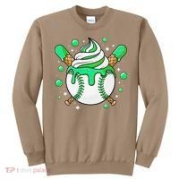 Ice Cream Drip Baseball Stuff Stuff Baseball Sweatshirt thumb 0