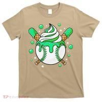 Ice Cream Drip Baseball Stuff Stuff Baseball T-Shirt thumb 0