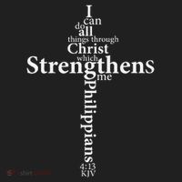 I Can Do All Things Through Christ Who Strengthens Me Cross Gift Hat thumb 2
