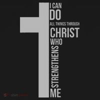 I Can Do All Things Through Christ Who Strengthens Me Cross Women's Hoodie thumb 2