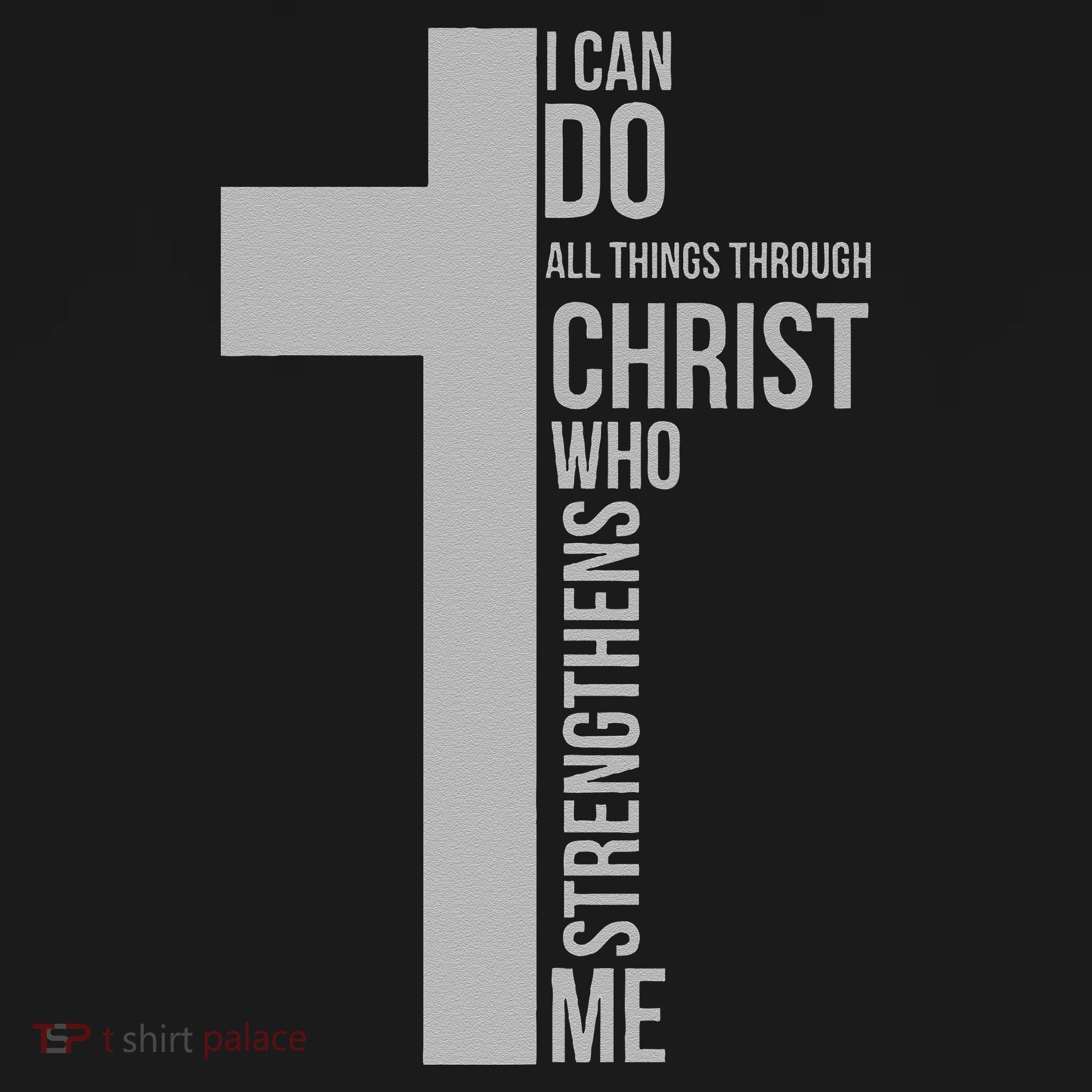 I Can Do All Things Through Christ Who Strengthens Me Cross Women's Hoodie