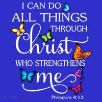 I Can Do All Things Through Christ Butterfly Art Gift Religious Cool Gift Toddler T-Shirt thumb 4