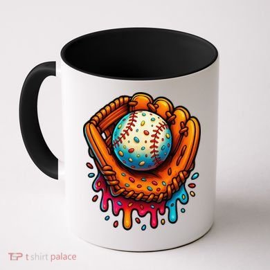 Ice Cream Dripping Candy Sprinkles Baseball Stuff Coffee Mug