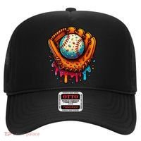 Ice Cream Dripping Candy Sprinkles Baseball Stuff Hat thumb 0