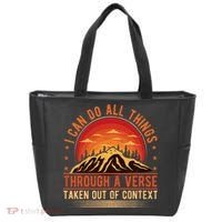 I Can Do All Things Through A Verse Taken Out Of Context Tote Bag thumb 0