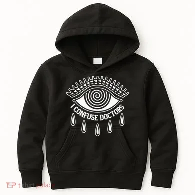 I Confuse Doctors Kids Hoodie