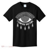 I Confuse Doctors Kids T-Shirt thumb 0