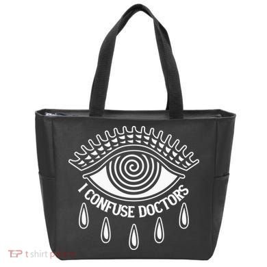 I Confuse Doctors Tote Bag