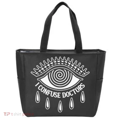 I Confuse Doctors Tote Bag