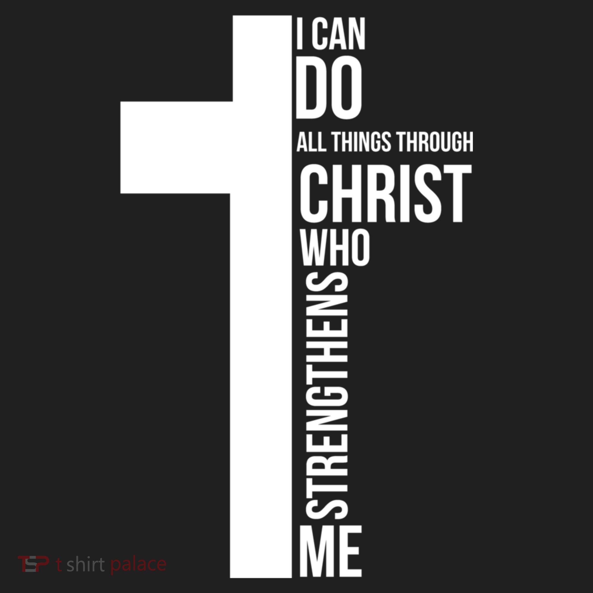 I Can Do All Things Through Christ Who Strengthens Me Cross Women's Sweatshirt