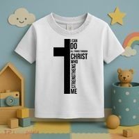 I Can Do All Things Through Christ Who Strengthens Me Cross Toddler T-Shirt thumb 3