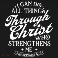 I Can Do All Things Through Christ Bible Christian Faith Women's Hoodie thumb 2