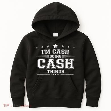 Im Cash Doing Cash Things Kids Hoodie
