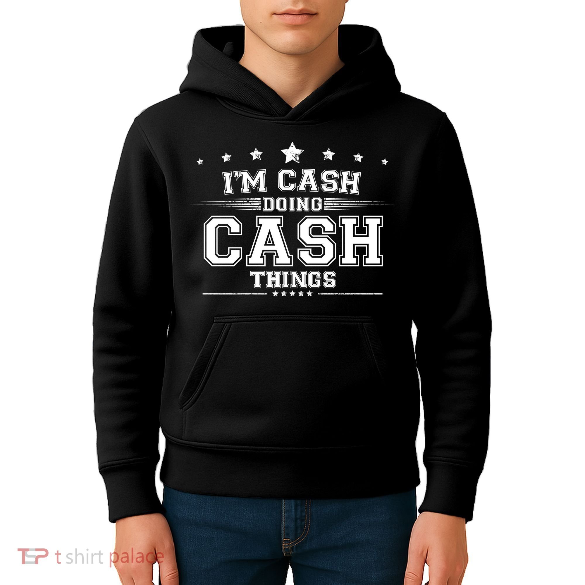 Im Cash Doing Cash Things Kids Hoodie