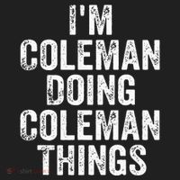 I'm Coleman Doing Coleman Things Personalized Name Beanie thumb 2