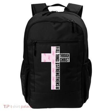 I Can Do All Things Through Christ Who Strengthens Dancer Backpack