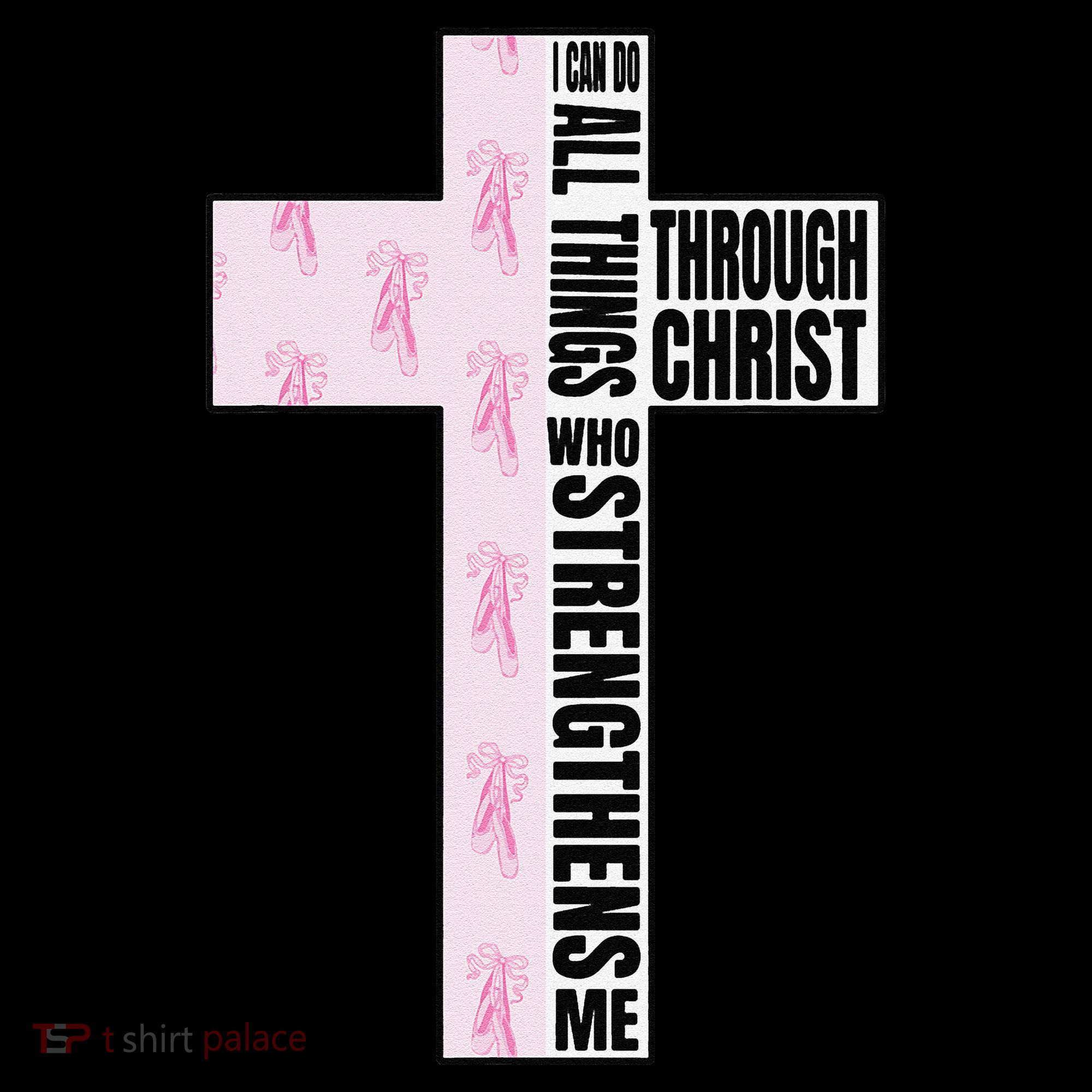 I Can Do All Things Through Christ Who Strengthens Dancer Baby Bodysuit