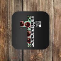 I Can Do All Things Through Christ Who Strengthens Bible Coaster thumb 0