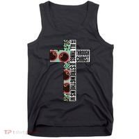 I Can Do All Things Through Christ Who Strengthens Bible Tank Top thumb 0