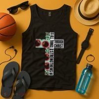 I Can Do All Things Through Christ Who Strengthens Bible Tank Top thumb 4