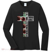 I Can Do All Things Through Christ Who Strengthens Bible Women's Long Sleeve Shirt thumb 0