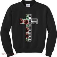 I Can Do All Things Through Christ Who Strengthens Bible Kids Sweatshirt thumb 0