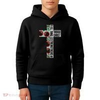 I Can Do All Things Through Christ Who Strengthens Bible Kids Hoodie thumb 4