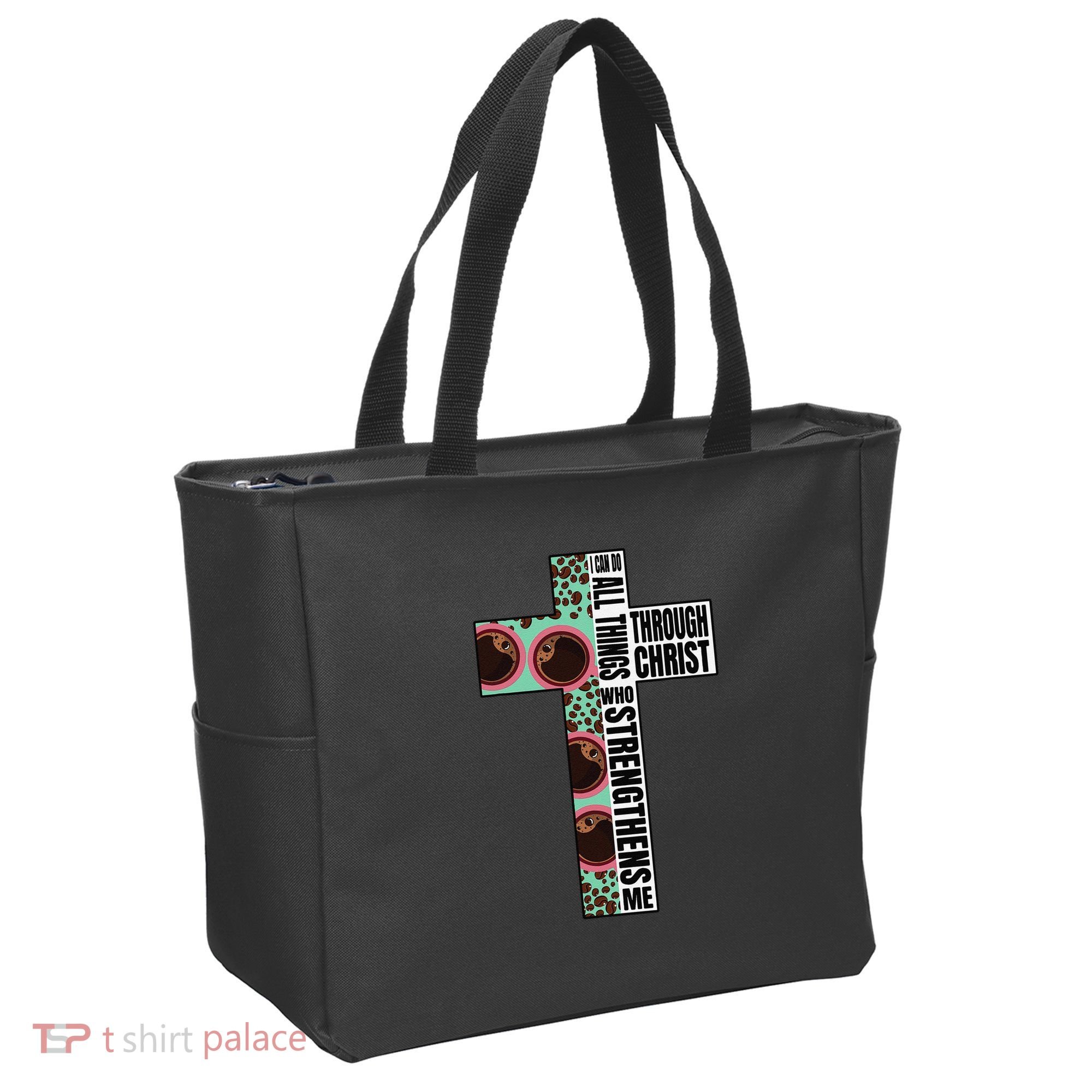 I Can Do All Things Through Christ Who Strengthens Bible Tote Bag