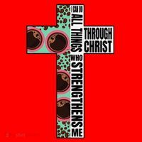 I Can Do All Things Through Christ Who Strengthens Bible Santa Hat thumb 1