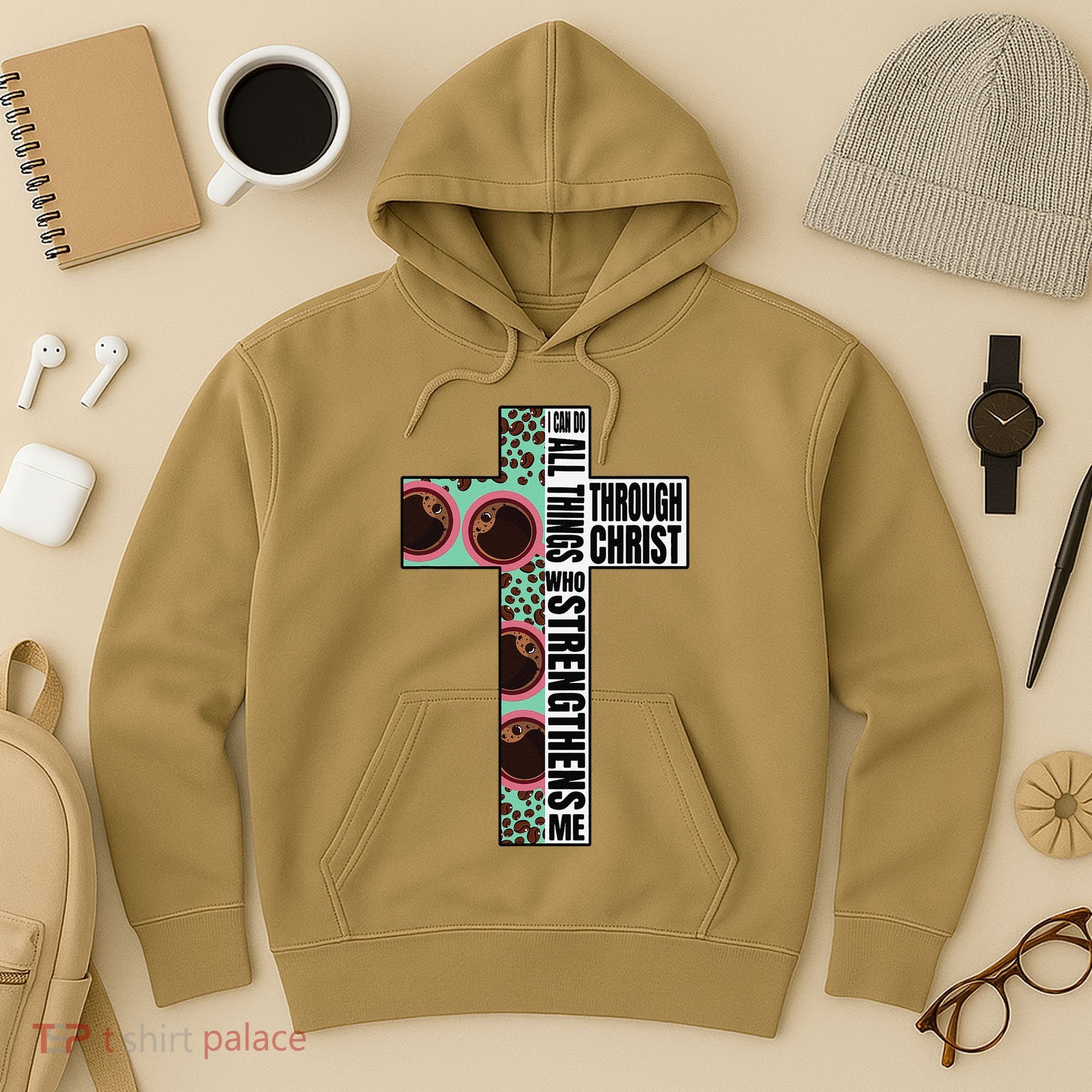 I Can Do All Things Through Christ Who Strengthens Bible Hoodie