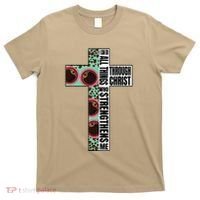 I Can Do All Things Through Christ Who Strengthens Bible T-Shirt thumb 0