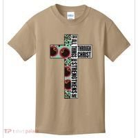 I Can Do All Things Through Christ Who Strengthens Bible Kids T-Shirt thumb 0