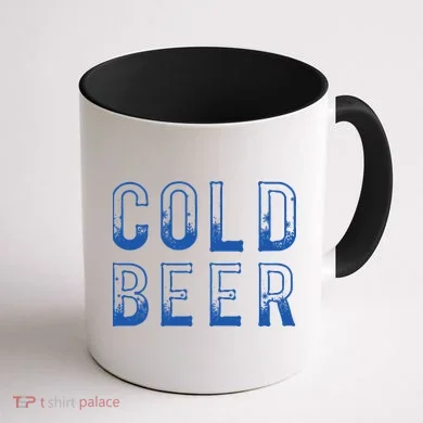 Ice Cold Beer Coffee Mug back