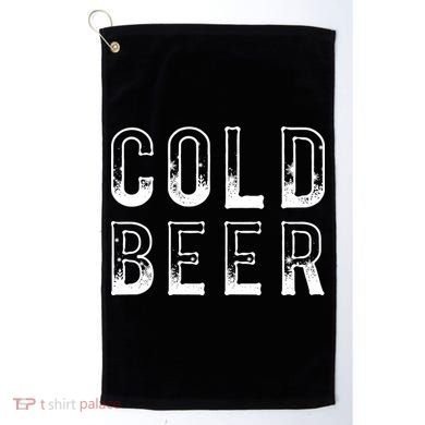 Ice Cold Beer Golf Towel