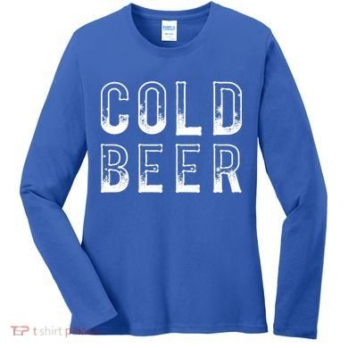 Ice Cold Beer Women's Long Sleeve Shirt