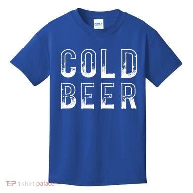Ice Cold Beer Kids T-Shirt