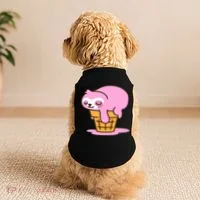 Ice Cream Sloth Cute Doggie Tank thumb 2