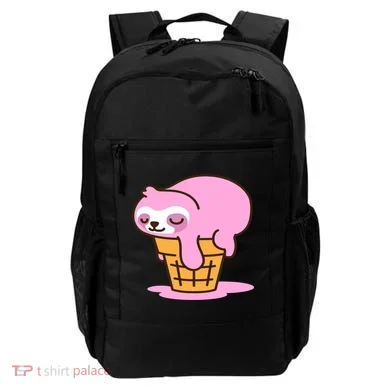Ice Cream Sloth Cute Backpack