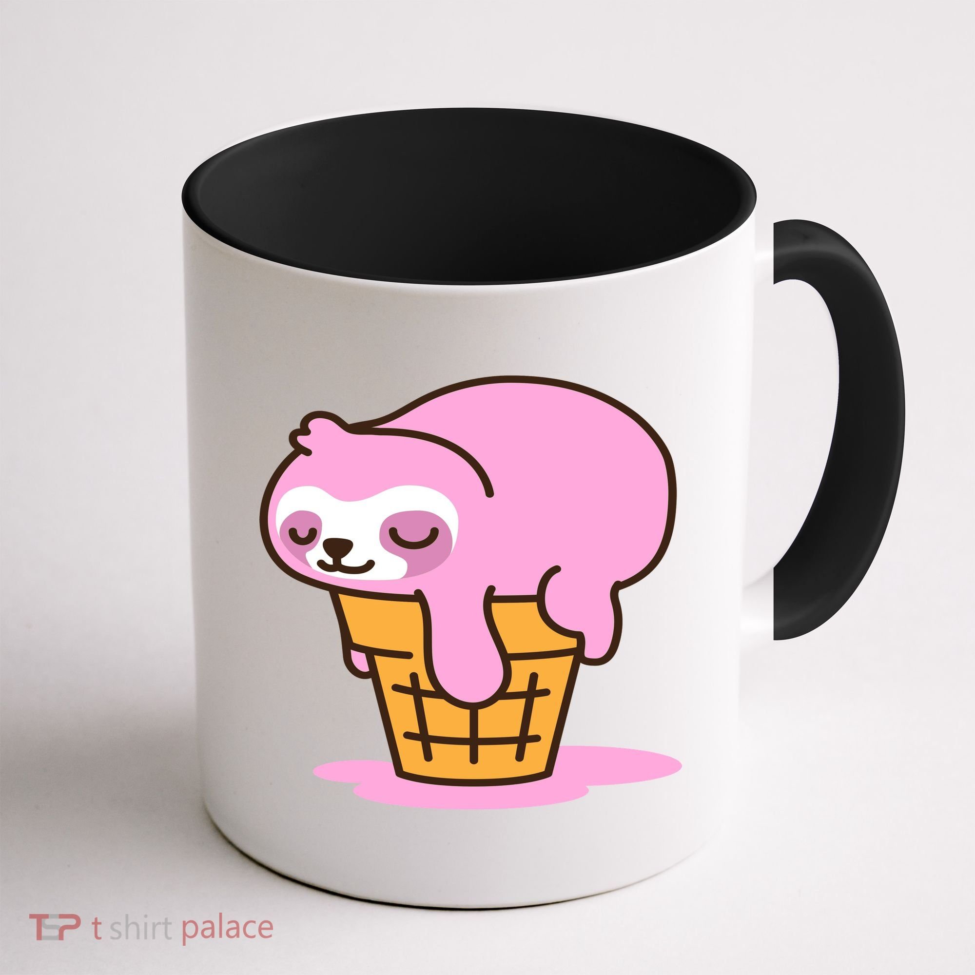 Ice Cream Sloth Cute Coffee Mug