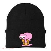 Ice Cream Sloth Cute Beanie thumb 0