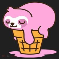 Ice Cream Sloth Cute Beanie thumb 2