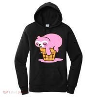 Ice Cream Sloth Cute Women's Hoodie thumb 0