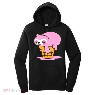 Ice Cream Sloth Cute Women's Hoodie