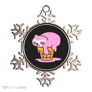 Ice Cream Sloth Cute Ornament