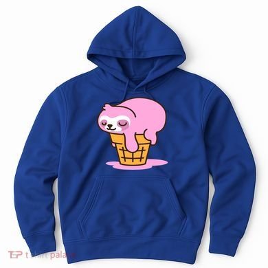 Ice Cream Sloth Cute Hoodie