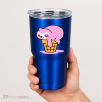Ice Cream Sloth Cute Tumbler thumb 2