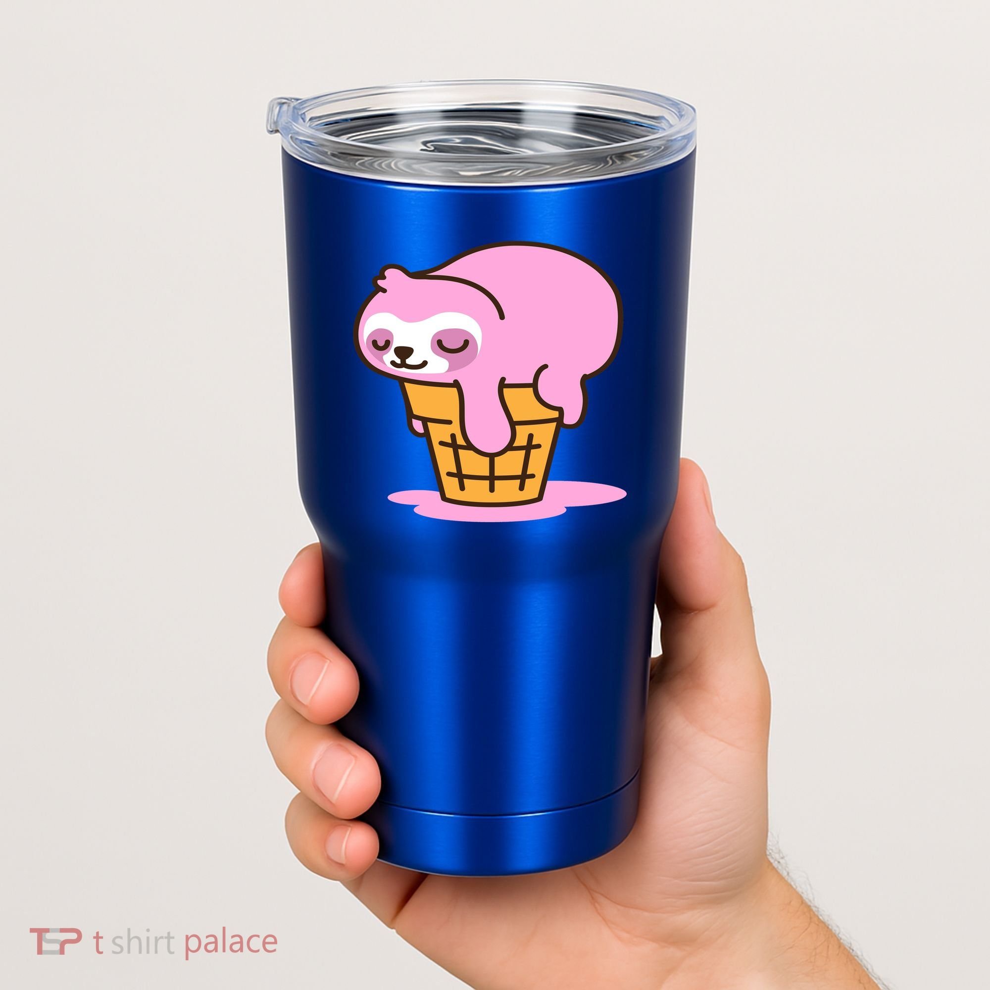 Ice Cream Sloth Cute Tumbler