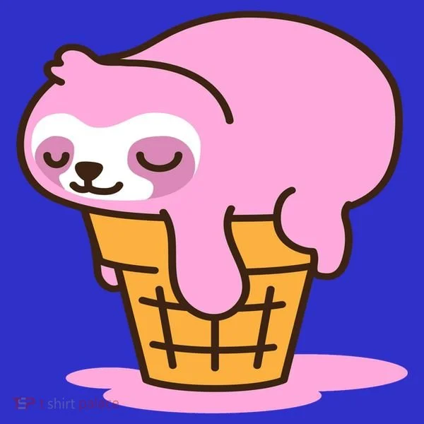 Ice Cream Sloth Cute Tumbler